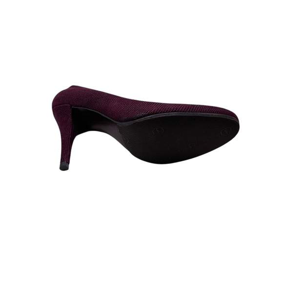 STUART WEITZMAN Maroon Red Suede Heels - Picture 7 of 9